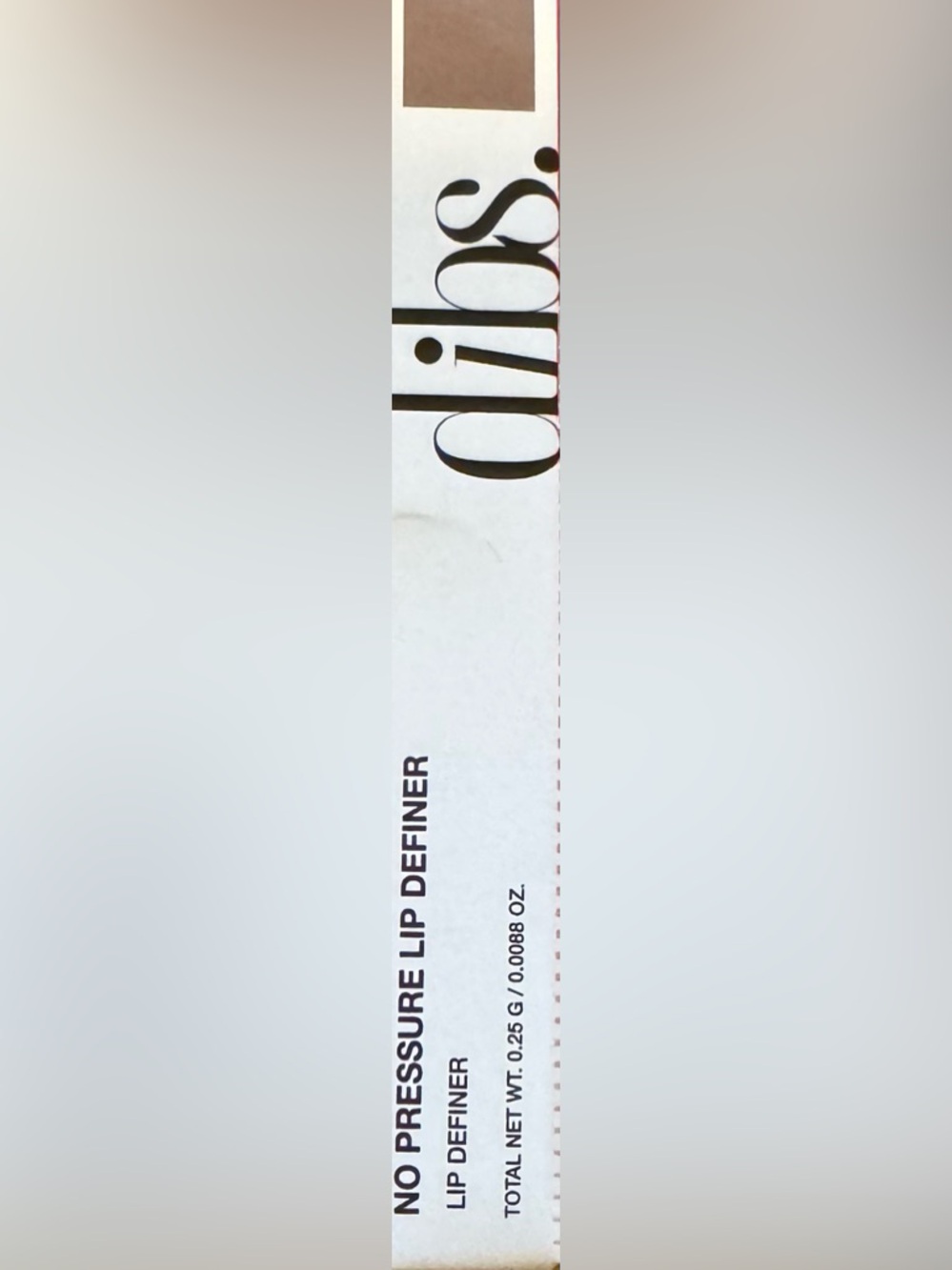 dibs No Pressure Lip Definer Shade Medium